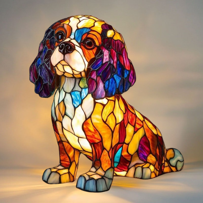 King Charles Spaniel lamp (kopie)