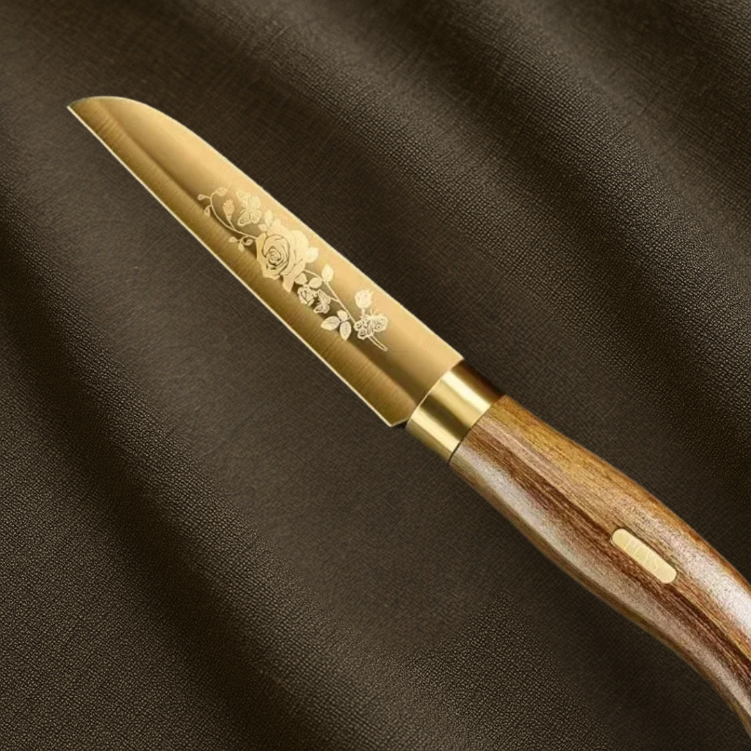 Gouden titanium chefs set