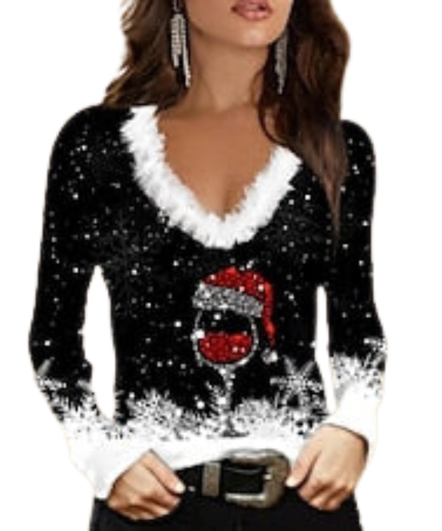 Fiorella | sparkle Christmas Top