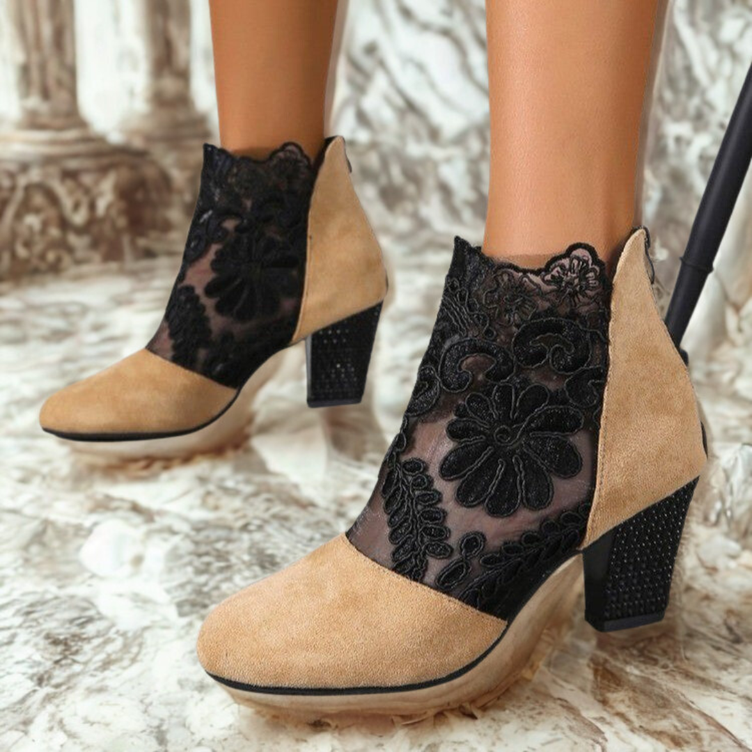 Lucenza | Crystal Kantlaarzen