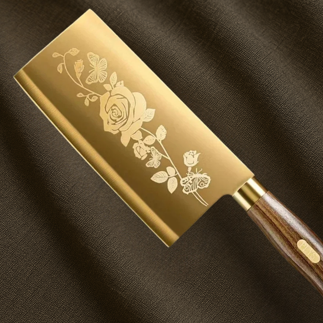 Gouden titanium chefs set