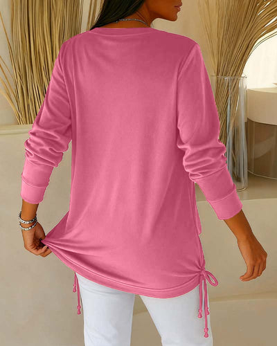 Pailletten-Top Mit Kontrastfarben Im Zwei-In-Eins-Look