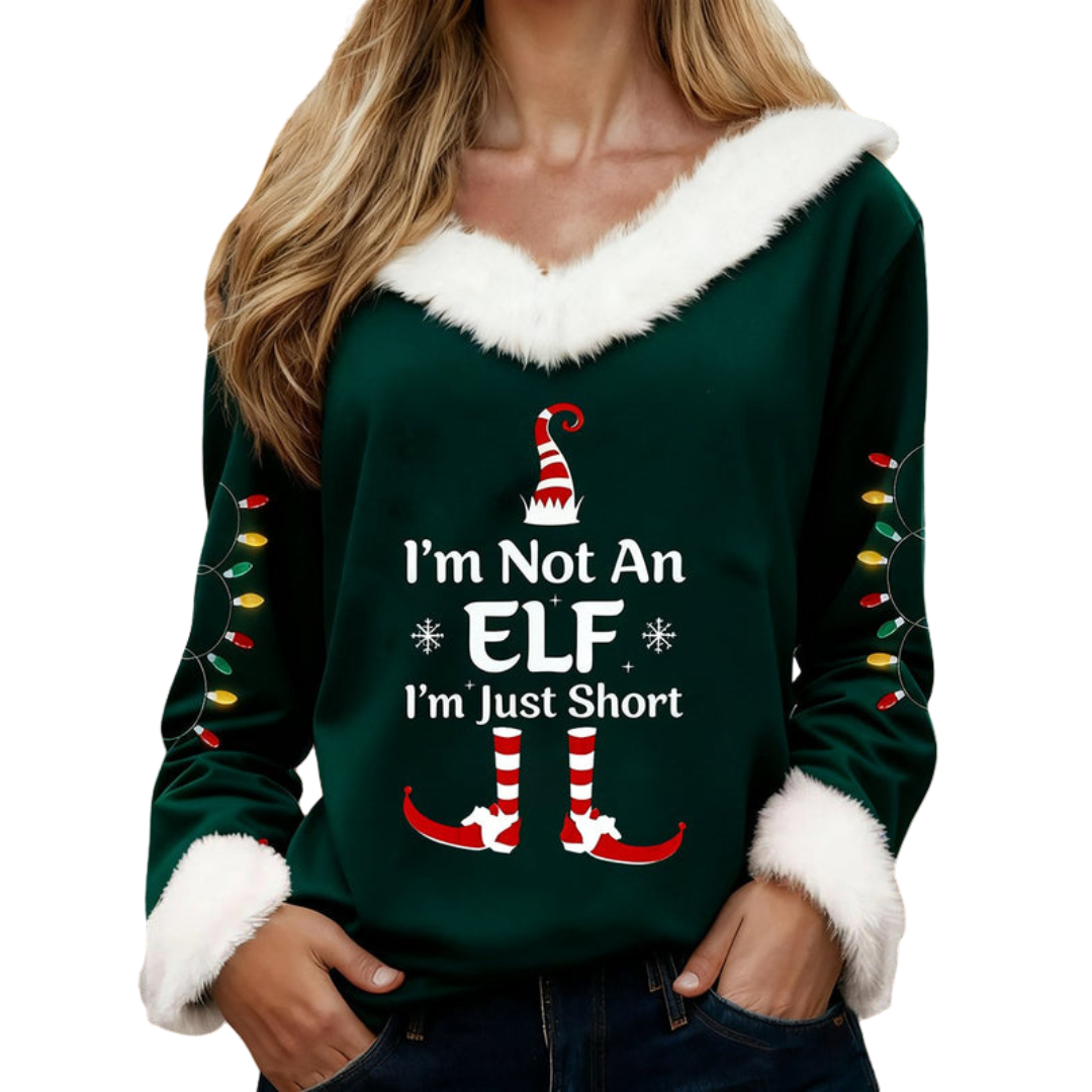 Fiorenza | Christmas Velvet Top