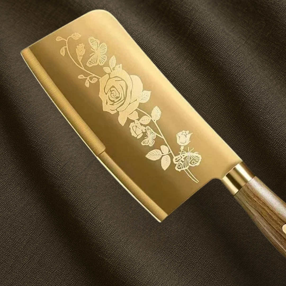 Gouden titanium chefs set