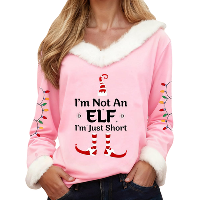 Fiorenza | Christmas Velvet Top