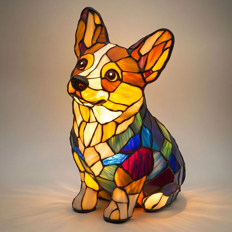Corgi lamp
