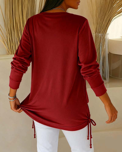 Pailletten-Top Mit Kontrastfarben Im Zwei-In-Eins-Look