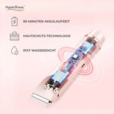 VeluraSkin™ – 2 in 1 Damenrasierer
