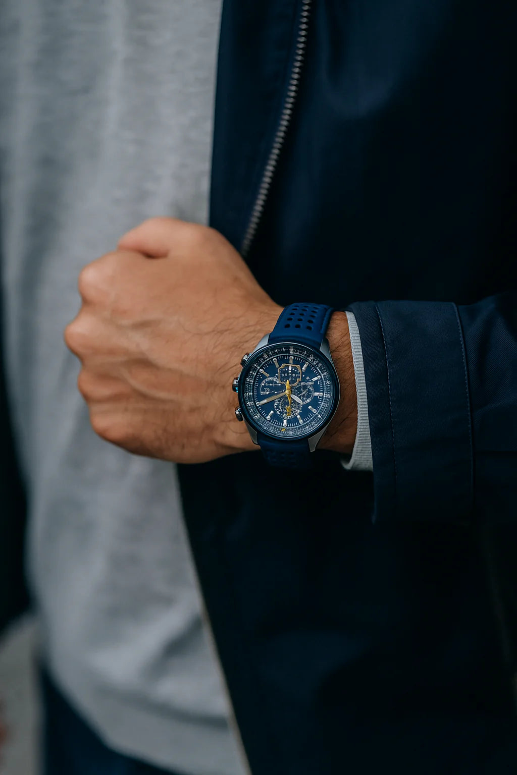 Aero Bleu Horloge