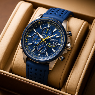 Aero Bleu Horloge