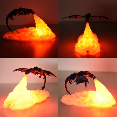Draconis | Vuurspuwende Lamp