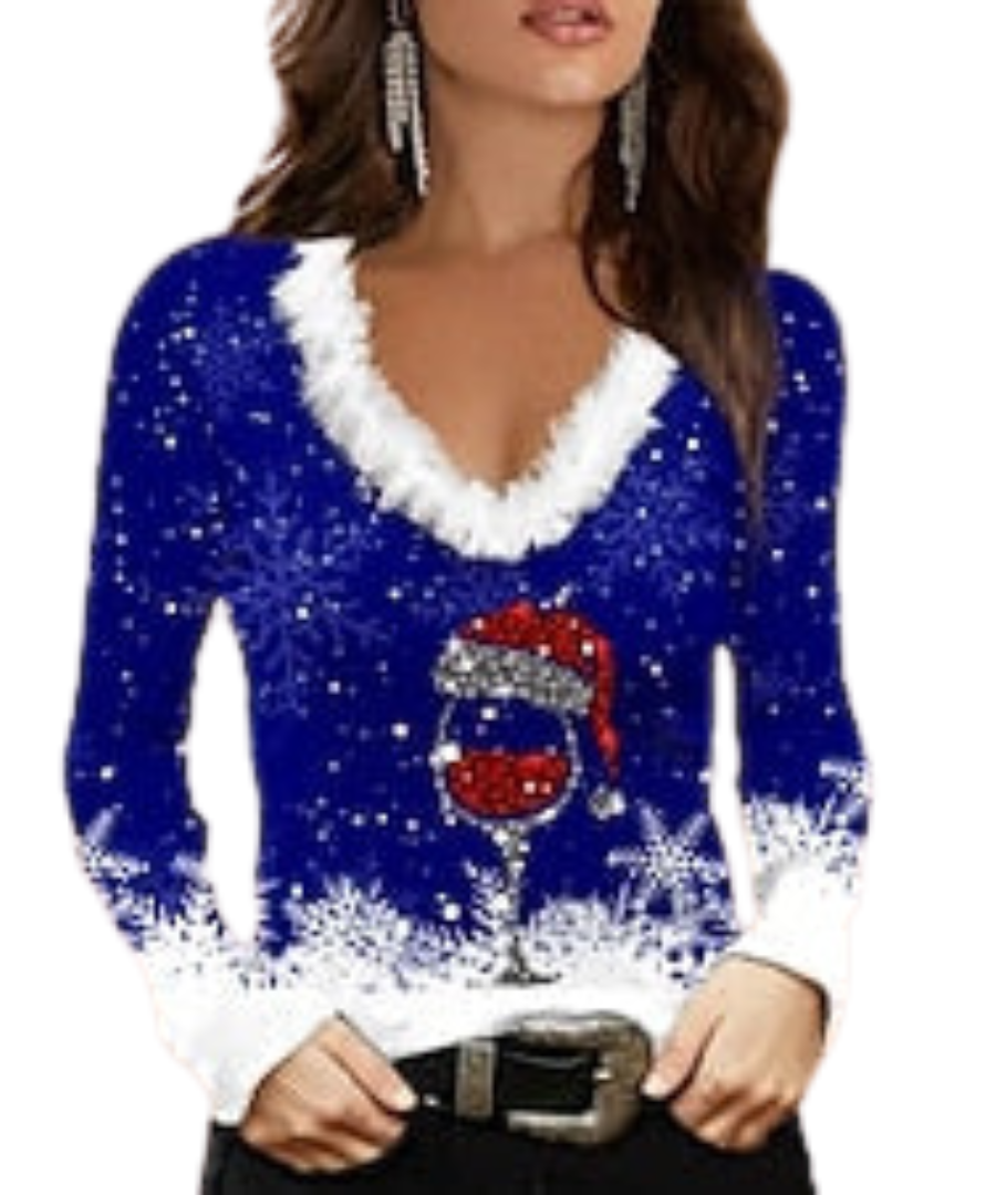 Fiorella | sparkle Christmas Top