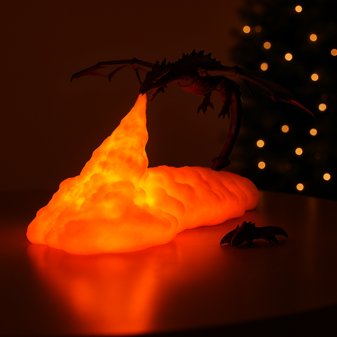 Draconis | Vuurspuwende Lamp