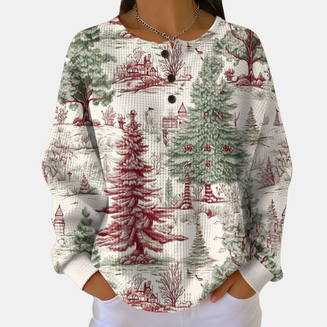 Liora | Winterlandschap Trui